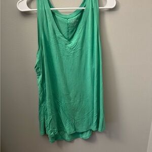 Time and Tru Teal Tank Top